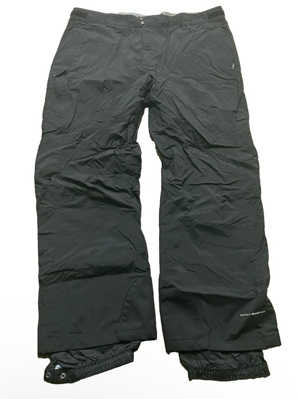 Men’s Columbia Black Snowpants Winter Cold Weather Size XL